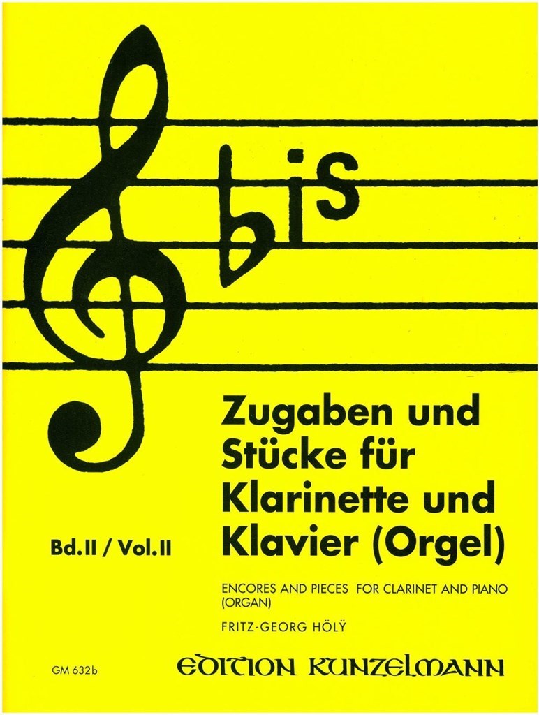 Bis Zugaben und Stücke Für Klarinette und Orgel